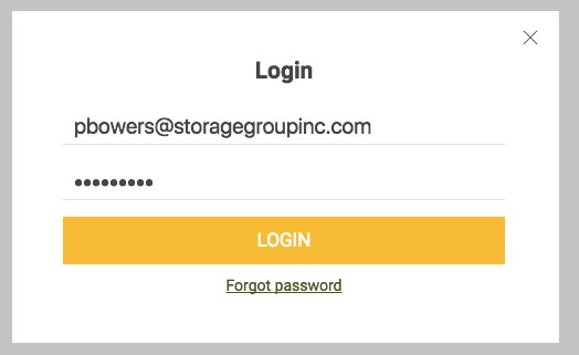 ClickandStor™ 3.0 Login